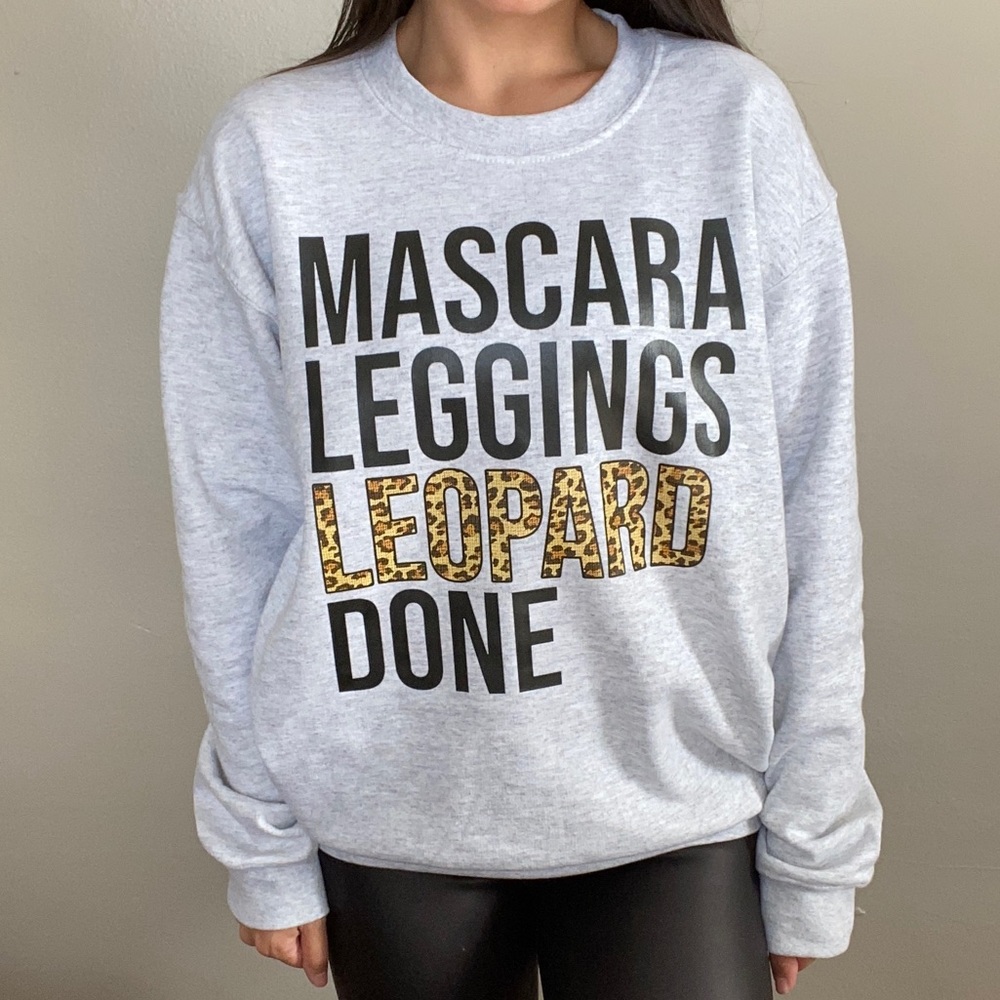 Leopard sweatshirt